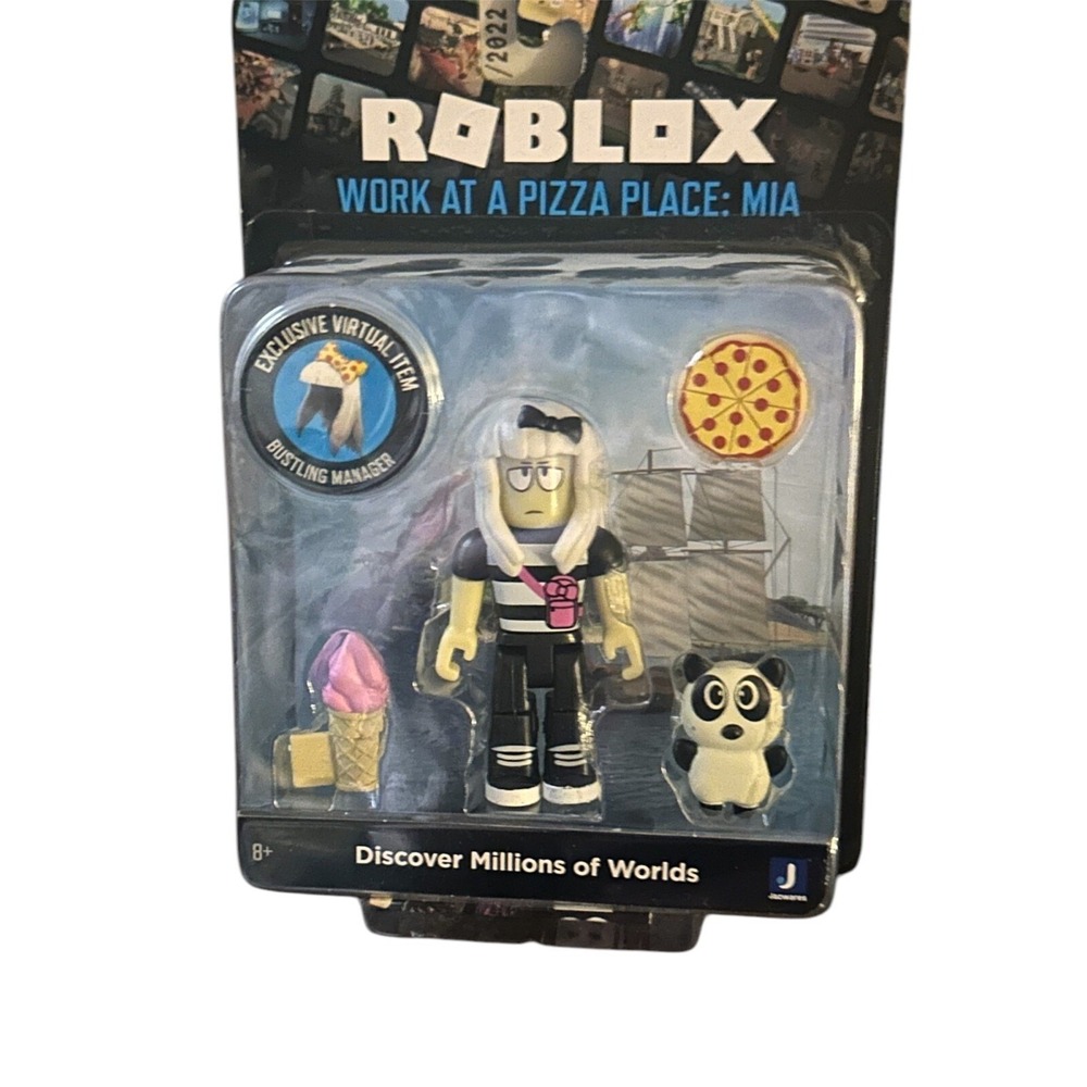 Roblox Work At A Pizza Place Mia Action Figure Accessories exclusive virtual